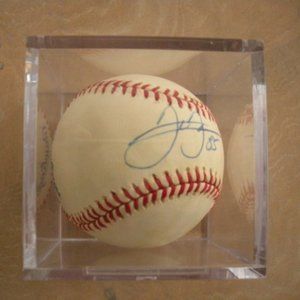Chicago White Sox Frank Thomas Autographed Ball in Case Vintage MLB Souvenir